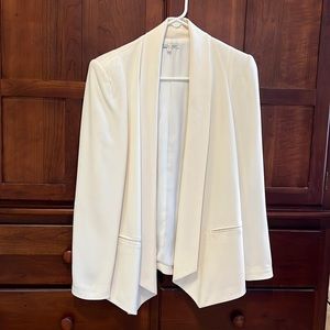 rebecca Minkoff cream/white  blazer